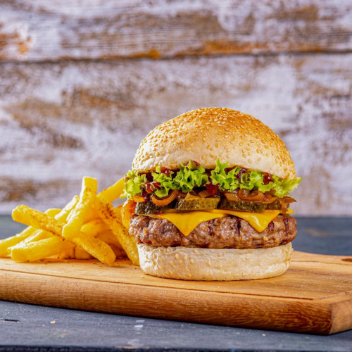 Cheese Burger Duble